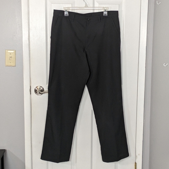 Champion High‎ Performance Duo Dry Black Dress Golf Pants Size 36W × 32L - Picture 1 of 7